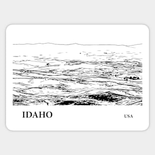 Idaho USA Sticker